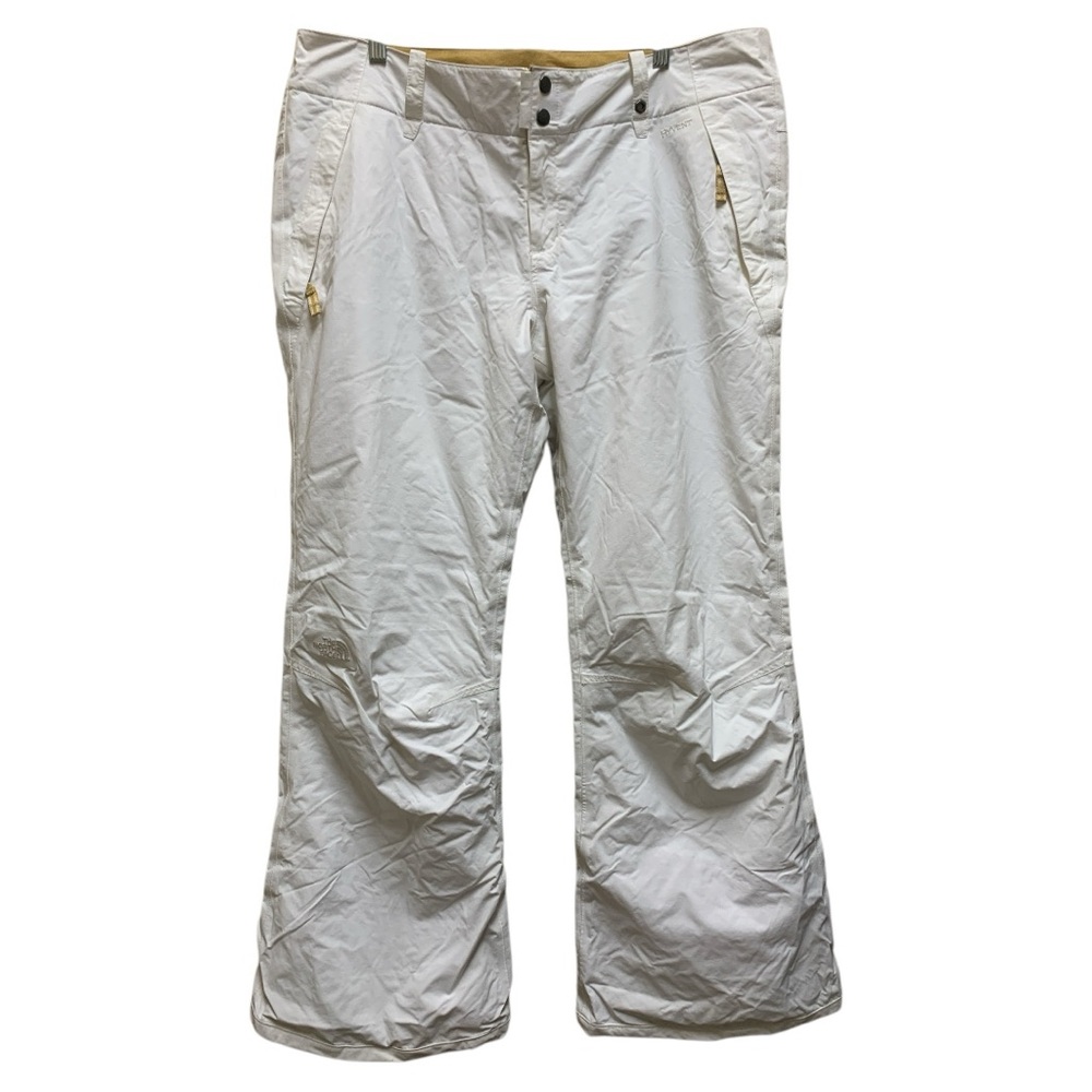 The North Face Hyvent Women’s White Ski Pants. Size X-Large 30inch inseam